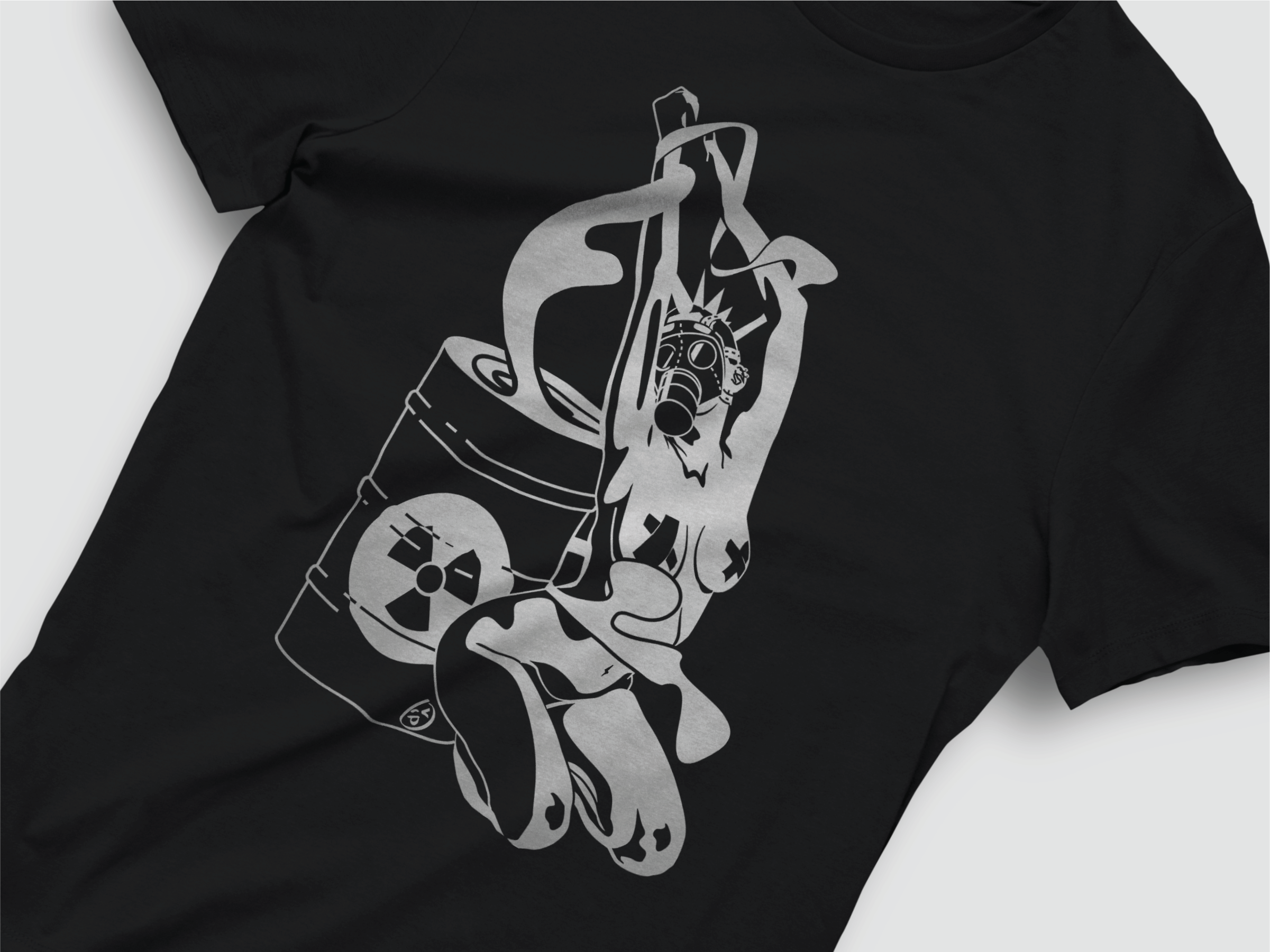 Rave wear punk t shirt